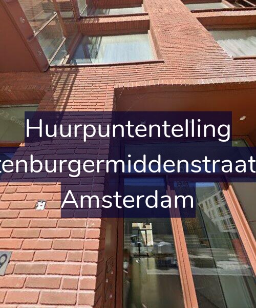 Foto gevel Huurpuntentelling voor Oostenburgermiddenstraat 697, Amsterdam