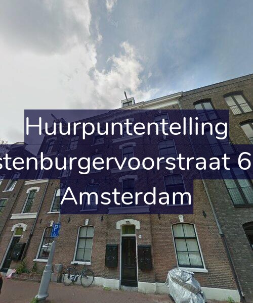 Foto gevel Huurpuntentelling voor Oostenburgervoorstraat 61-C, Amsterdam