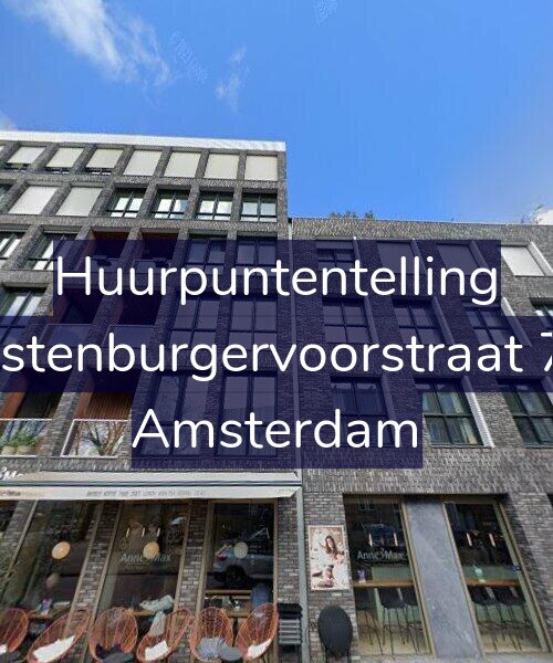 Foto gevel Huurpuntentelling voor Oostenburgervoorstraat 7-E, Amsterdam