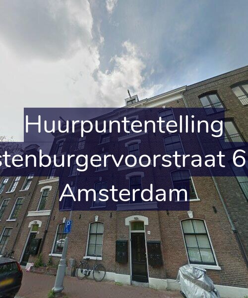 Foto gevel Huurpuntentelling voor Oostenburgervoorstraat 61-A, Amsterdam