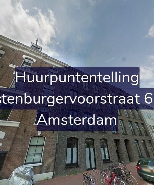 Foto gevel Huurpuntentelling voor Oostenburgervoorstraat 63-A, Amsterdam