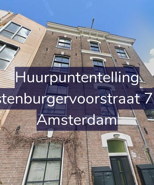 Foto gevel Huurpuntentelling voor Oostenburgervoorstraat 79-A, Amsterdam
