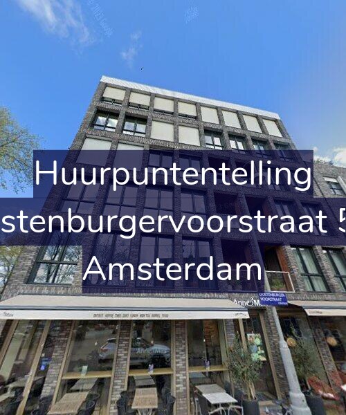 Foto gevel Huurpuntentelling voor Oostenburgervoorstraat 5-E, Amsterdam