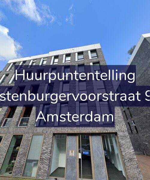 Foto gevel Huurpuntentelling voor Oostenburgervoorstraat 9-A, Amsterdam