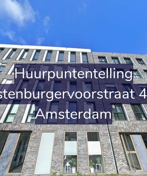 Foto gevel Huurpuntentelling voor Oostenburgervoorstraat 47-E, Amsterdam