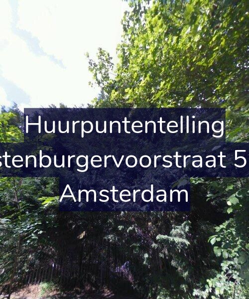 Foto gevel Huurpuntentelling voor Oostenburgervoorstraat 55-D, Amsterdam