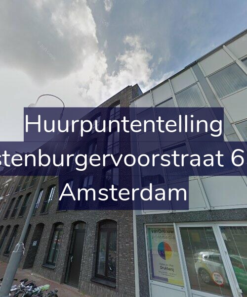 Foto gevel Huurpuntentelling voor Oostenburgervoorstraat 63-H, Amsterdam