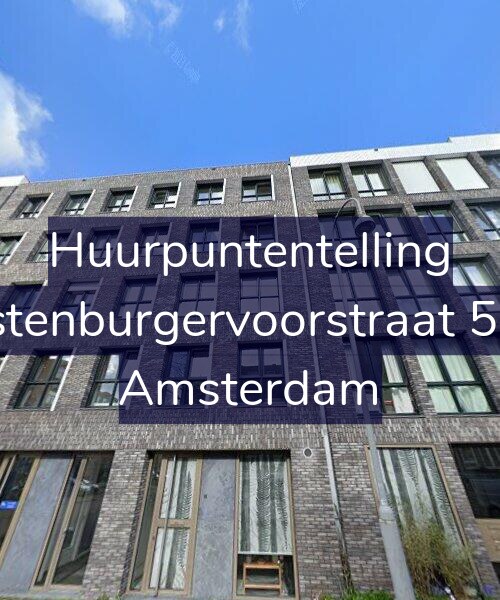 Foto gevel Huurpuntentelling voor Oostenburgervoorstraat 51-B, Amsterdam