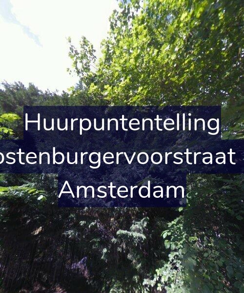 Foto gevel Huurpuntentelling voor Oostenburgervoorstraat 41, Amsterdam