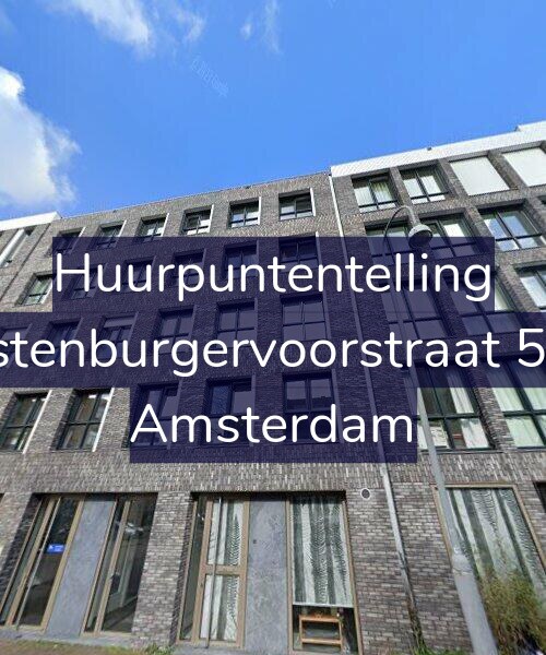 Foto gevel Huurpuntentelling voor Oostenburgervoorstraat 51-E, Amsterdam
