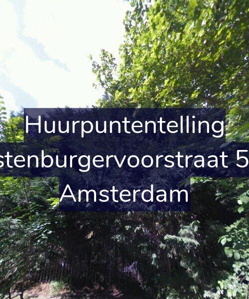 Foto gevel Huurpuntentelling voor Oostenburgervoorstraat 55-F, Amsterdam