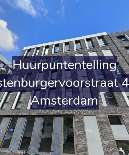 Foto gevel Huurpuntentelling voor Oostenburgervoorstraat 47-F, Amsterdam