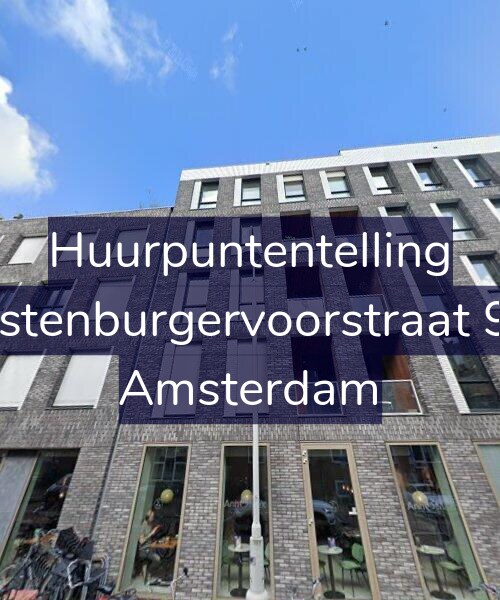 Foto gevel Huurpuntentelling voor Oostenburgervoorstraat 9-C, Amsterdam