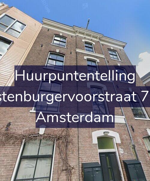 Foto gevel Huurpuntentelling voor Oostenburgervoorstraat 79-B, Amsterdam