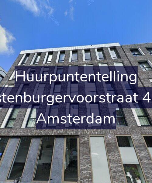 Foto gevel Huurpuntentelling voor Oostenburgervoorstraat 47-A, Amsterdam