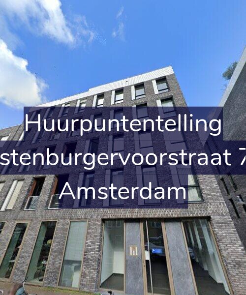 Foto gevel Huurpuntentelling voor Oostenburgervoorstraat 7-B, Amsterdam