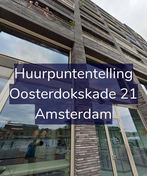Foto gevel Huurpuntentelling voor Oosterdokskade 21, Amsterdam