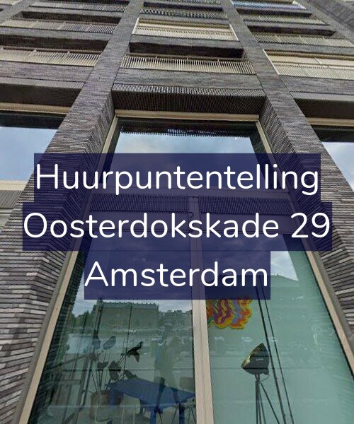 Foto gevel Huurpuntentelling voor Oosterdokskade 29, Amsterdam