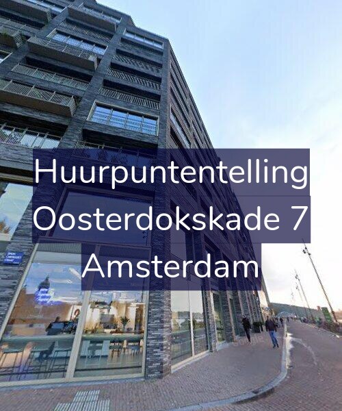 Foto gevel Huurpuntentelling voor Oosterdokskade 7, Amsterdam