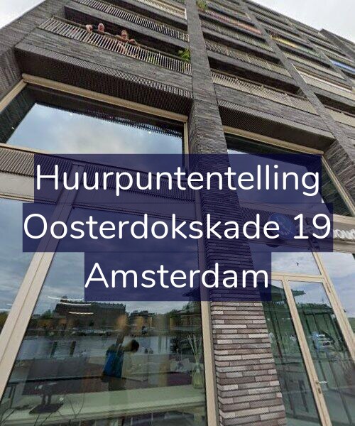 Foto gevel Huurpuntentelling voor Oosterdokskade 19, Amsterdam