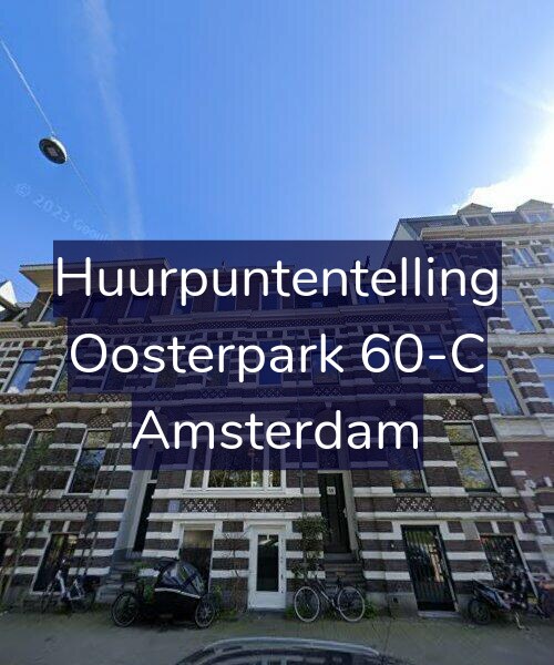 Foto gevel Huurpuntentelling voor Oosterpark 60-C, Amsterdam