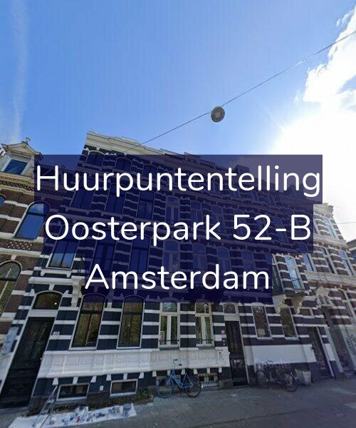 Foto gevel Huurpuntentelling voor Oosterpark 52-B, Amsterdam