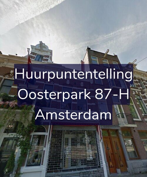 Foto gevel Huurpuntentelling voor Oosterpark 87-H, Amsterdam