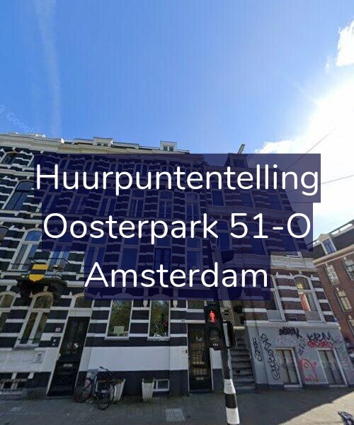 Foto gevel Huurpuntentelling voor Oosterpark 51-O, Amsterdam