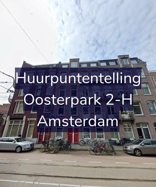 Foto gevel Huurpuntentelling voor Oosterpark 2-H, Amsterdam