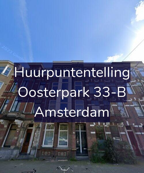 Foto gevel Huurpuntentelling voor Oosterpark 33-B, Amsterdam