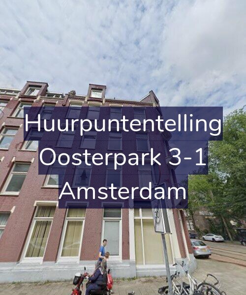 Foto gevel Huurpuntentelling voor Oosterpark 3-1, Amsterdam