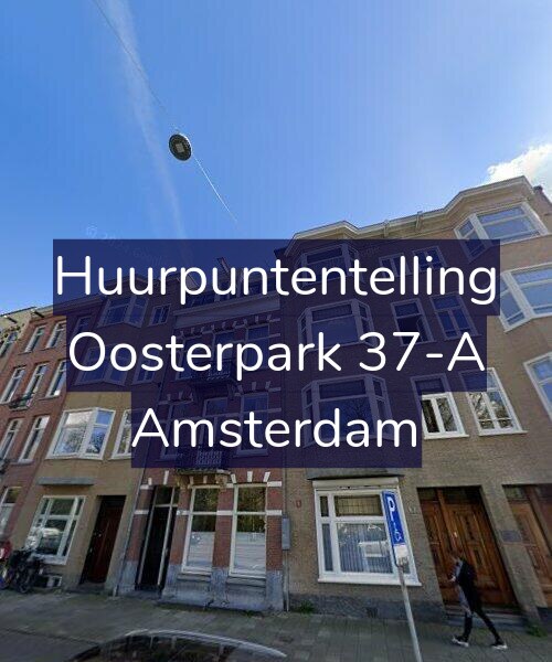 Foto gevel Huurpuntentelling voor Oosterpark 37-A, Amsterdam