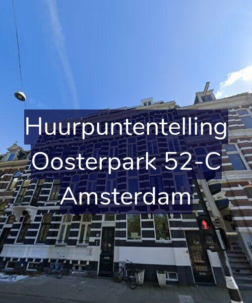 Foto gevel Huurpuntentelling voor Oosterpark 52-C, Amsterdam