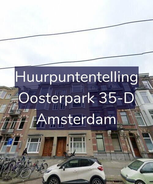 Foto gevel Huurpuntentelling voor Oosterpark 35-D, Amsterdam