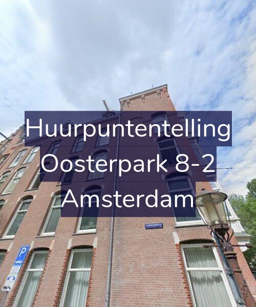 Foto gevel Huurpuntentelling voor Oosterpark 8-2, Amsterdam