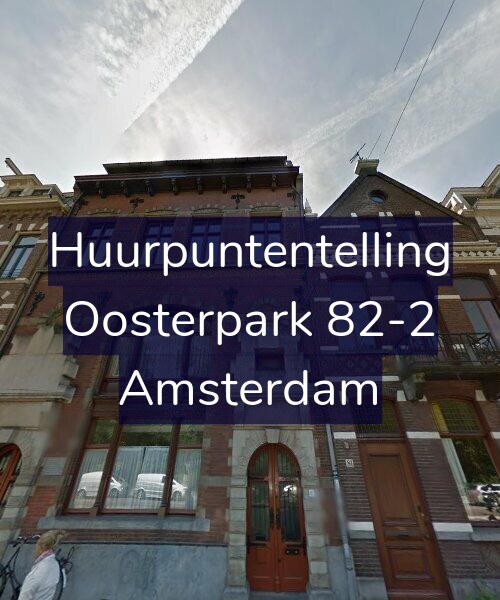 Foto gevel Huurpuntentelling voor Oosterpark 82-2, Amsterdam