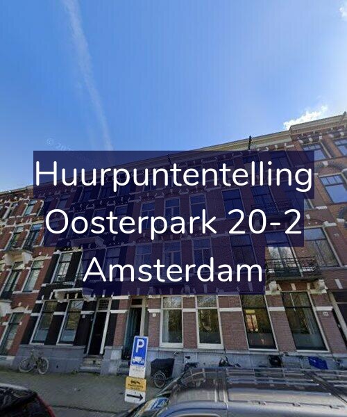 Foto gevel Huurpuntentelling voor Oosterpark 20-2, Amsterdam
