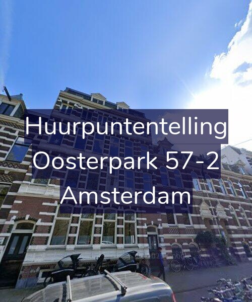 Foto gevel Huurpuntentelling voor Oosterpark 57-2, Amsterdam