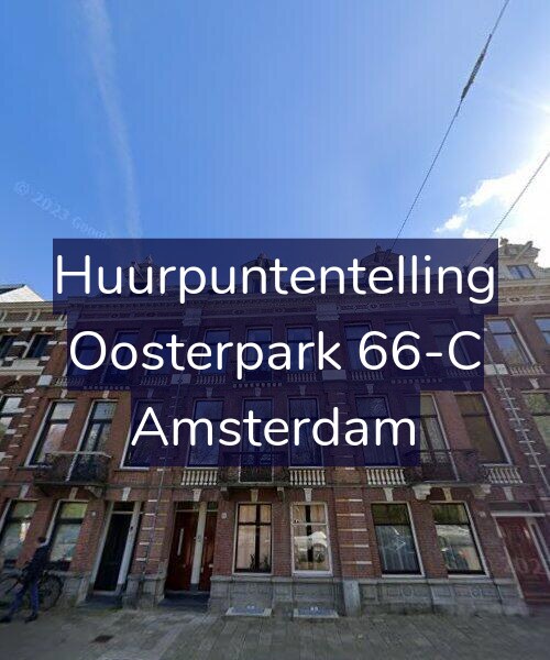 Foto gevel Huurpuntentelling voor Oosterpark 66-C, Amsterdam