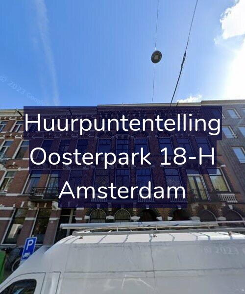 Foto gevel Huurpuntentelling voor Oosterpark 18-H, Amsterdam