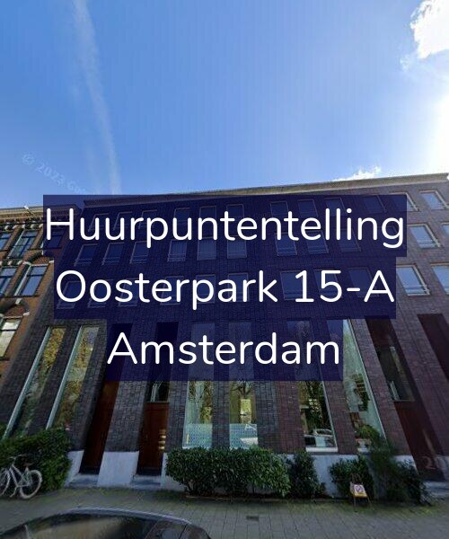 Foto gevel Huurpuntentelling voor Oosterpark 15-A, Amsterdam