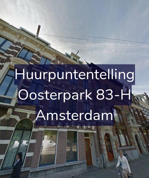 Foto gevel Huurpuntentelling voor Oosterpark 83-H, Amsterdam