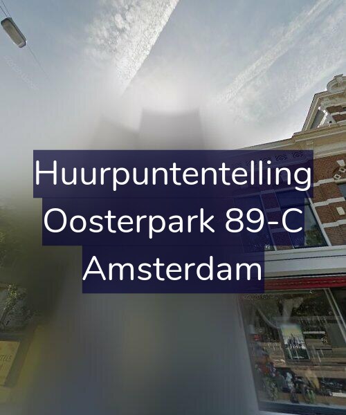 Foto gevel Huurpuntentelling voor Oosterpark 89-C, Amsterdam