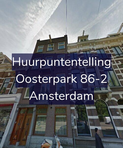 Foto gevel Huurpuntentelling voor Oosterpark 86-2, Amsterdam