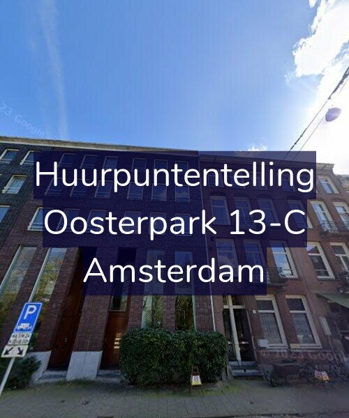 Foto gevel Huurpuntentelling voor Oosterpark 13-C, Amsterdam