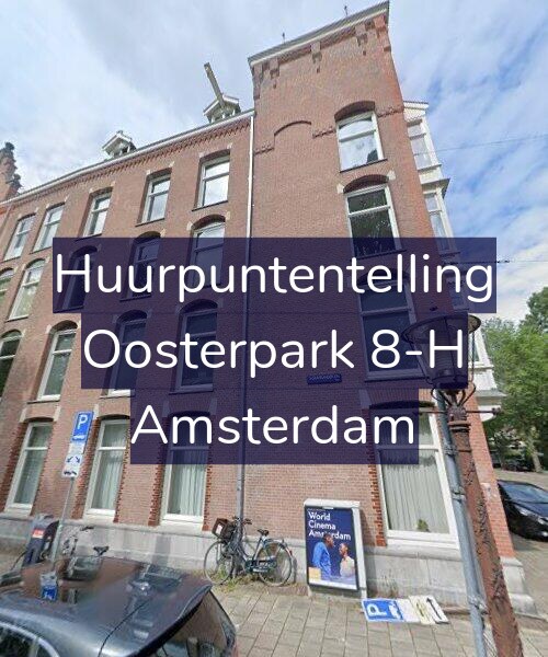 Foto gevel Huurpuntentelling voor Oosterpark 8-H, Amsterdam