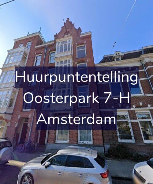 Foto gevel Huurpuntentelling voor Oosterpark 7-H, Amsterdam