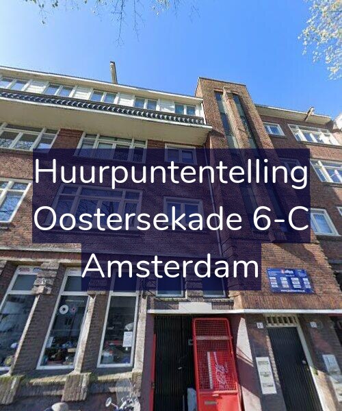 Foto gevel Huurpuntentelling voor Oostersekade 6-C, Amsterdam