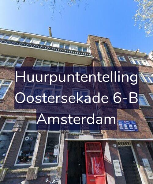 Foto gevel Huurpuntentelling voor Oostersekade 6-B, Amsterdam