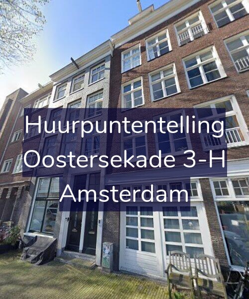 Foto gevel Huurpuntentelling voor Oostersekade 3-H, Amsterdam